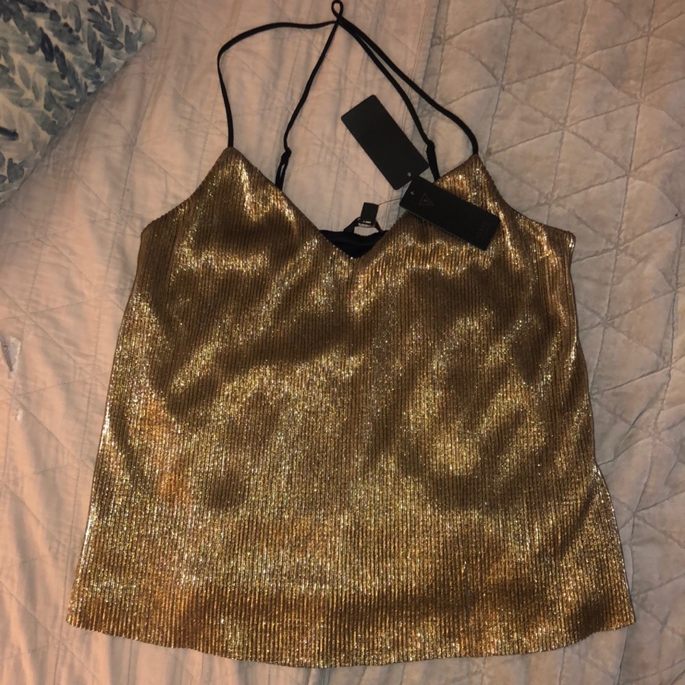 Metallic Guess Blouse